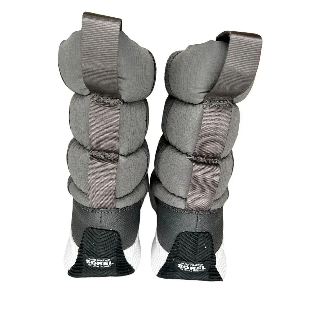 Sorel Womens Out‎ 'N About Puffy Mid Boots Quarry Women’s Size 10.5